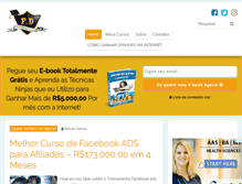 Tablet Screenshot of faculdadedodinheiro.com